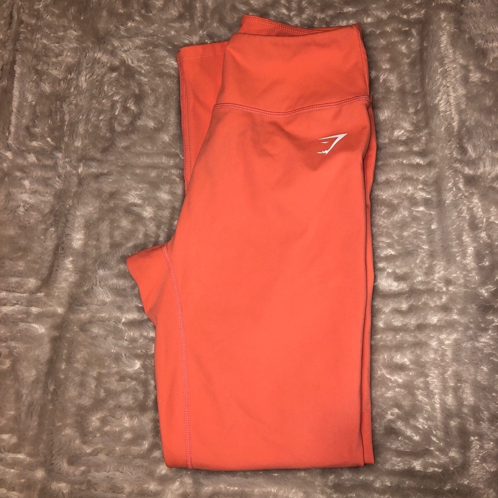 Gymshark leggings (coral)